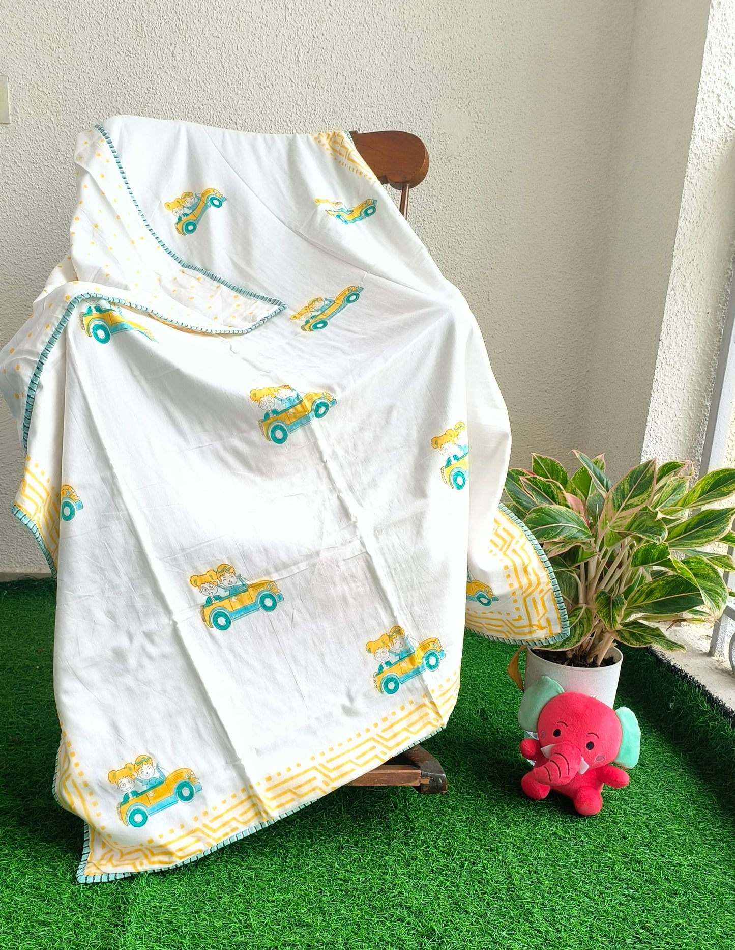 Road Trip Adventure Kids' Dohar – Cozy & Playful