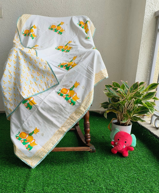 Safari Adventure Kids' Dohar – Soft & Snuggly